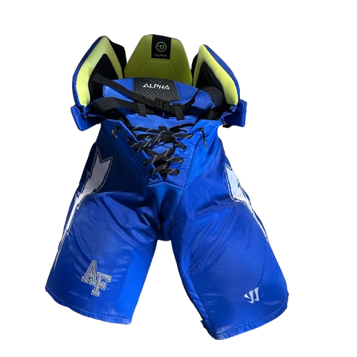 Pantalon de hockey Warrior Alpha LX Pro (bleu/blanc)